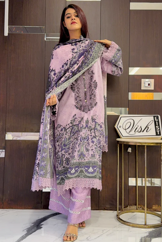 Pashmina 3pcs Suit 06