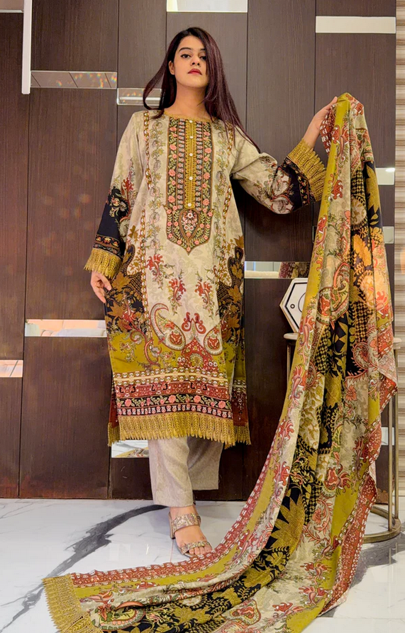 Pashmina 3PCs Suit 02