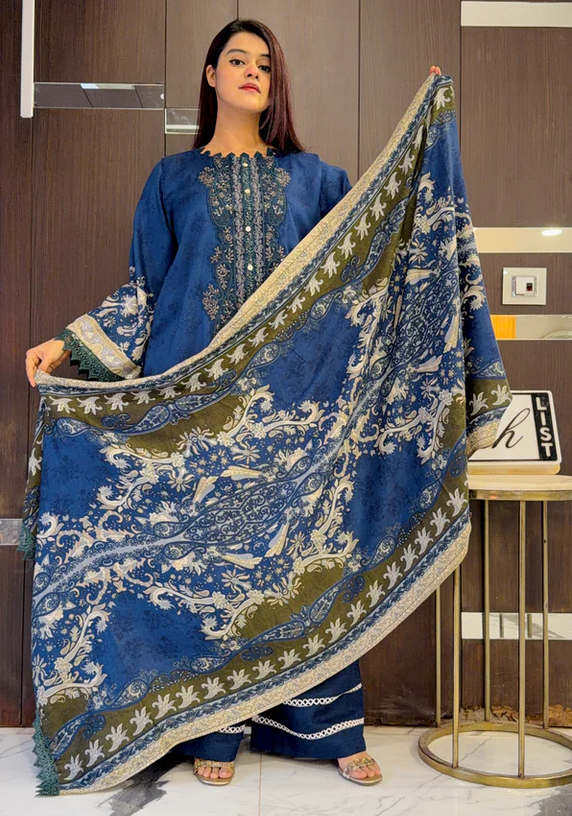 Pashmina 3pcs Suit 04