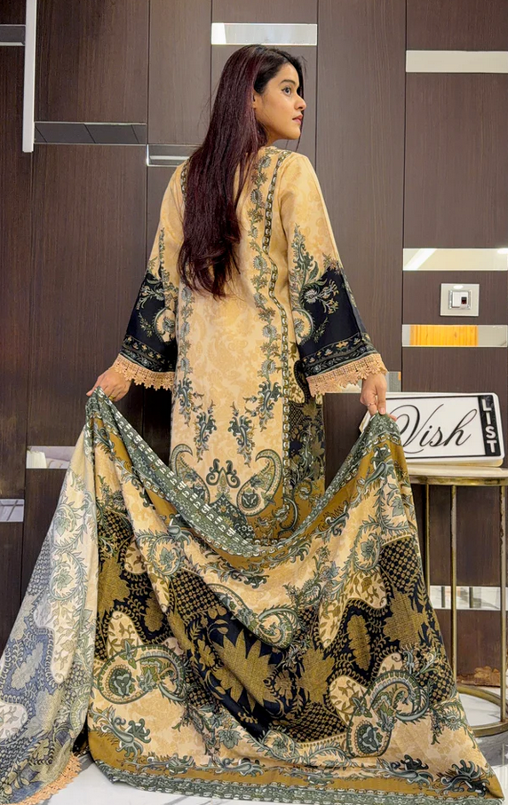 Pashmina 3pcs Suit 08