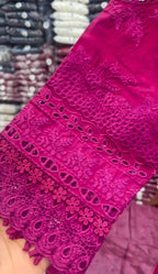 Women’s Chikankari 3-Piece Suit 🌸