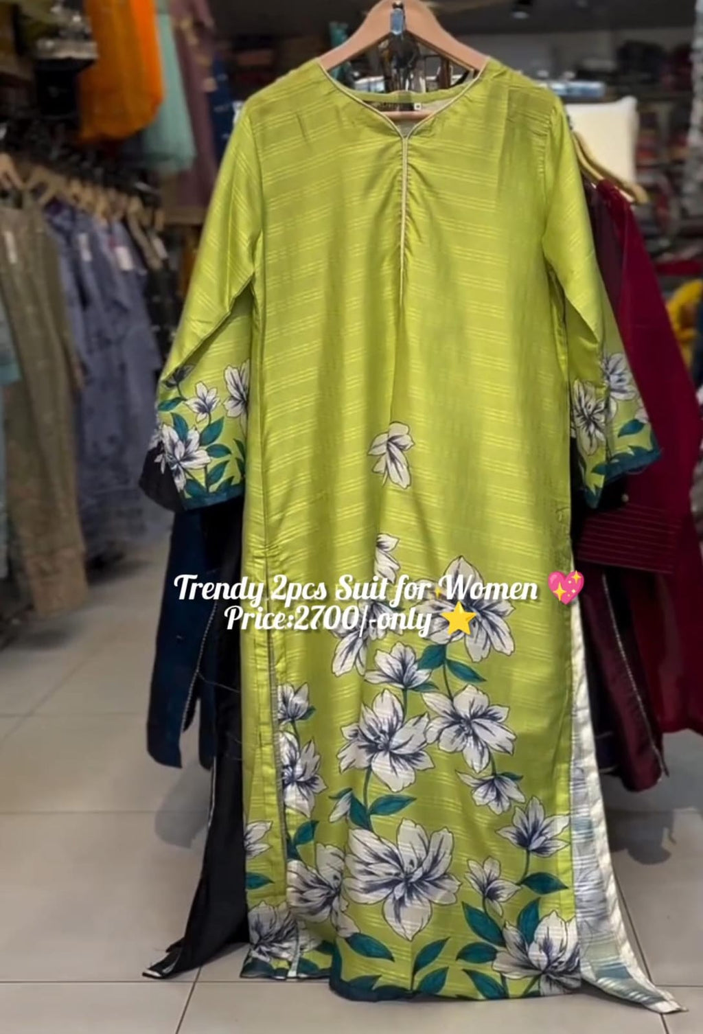 Beautiful Trendy 2pcs Suit for Women