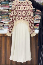 Long Maxi With Wool Poncho For Women