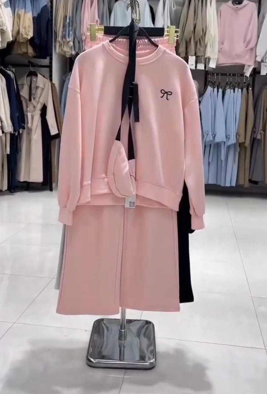 Women’s Premium Wool Outfit Set  Shirt,Trouser,Matching Bag ✨