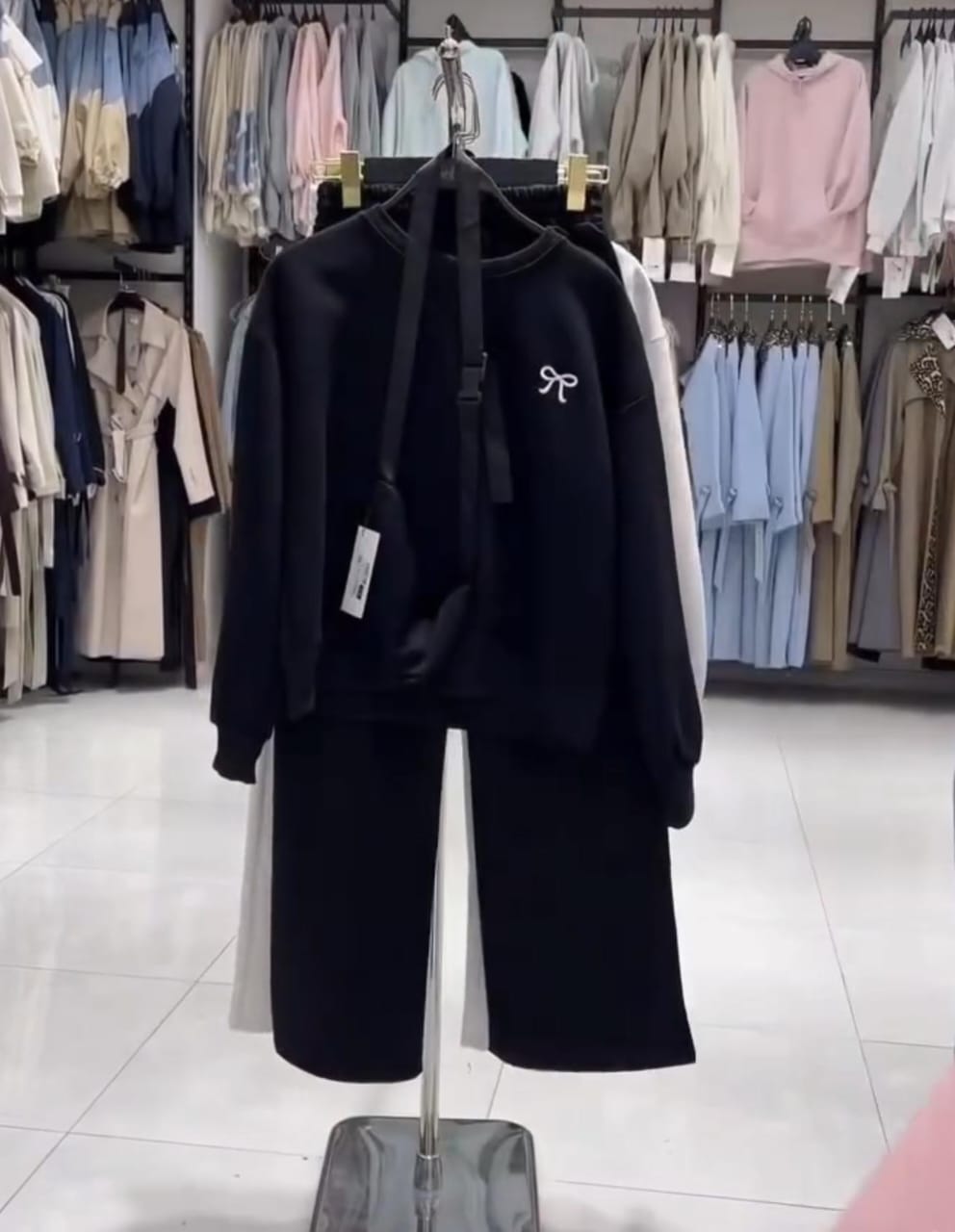 Women’s Premium Wool Outfit Set  Shirt,Trouser,Matching Bag ✨