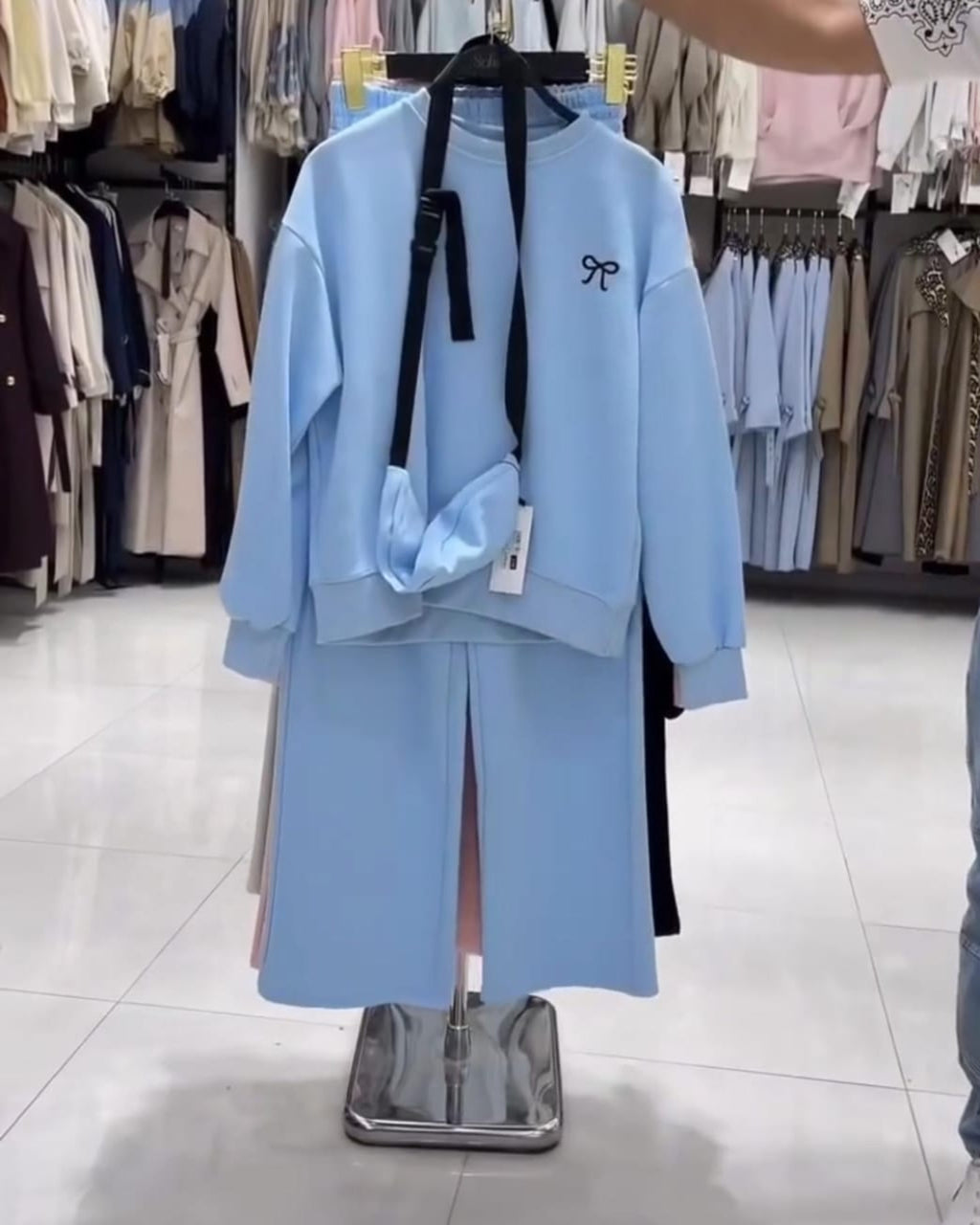 Women’s Premium Wool Outfit Set  Shirt,Trouser,Matching Bag ✨