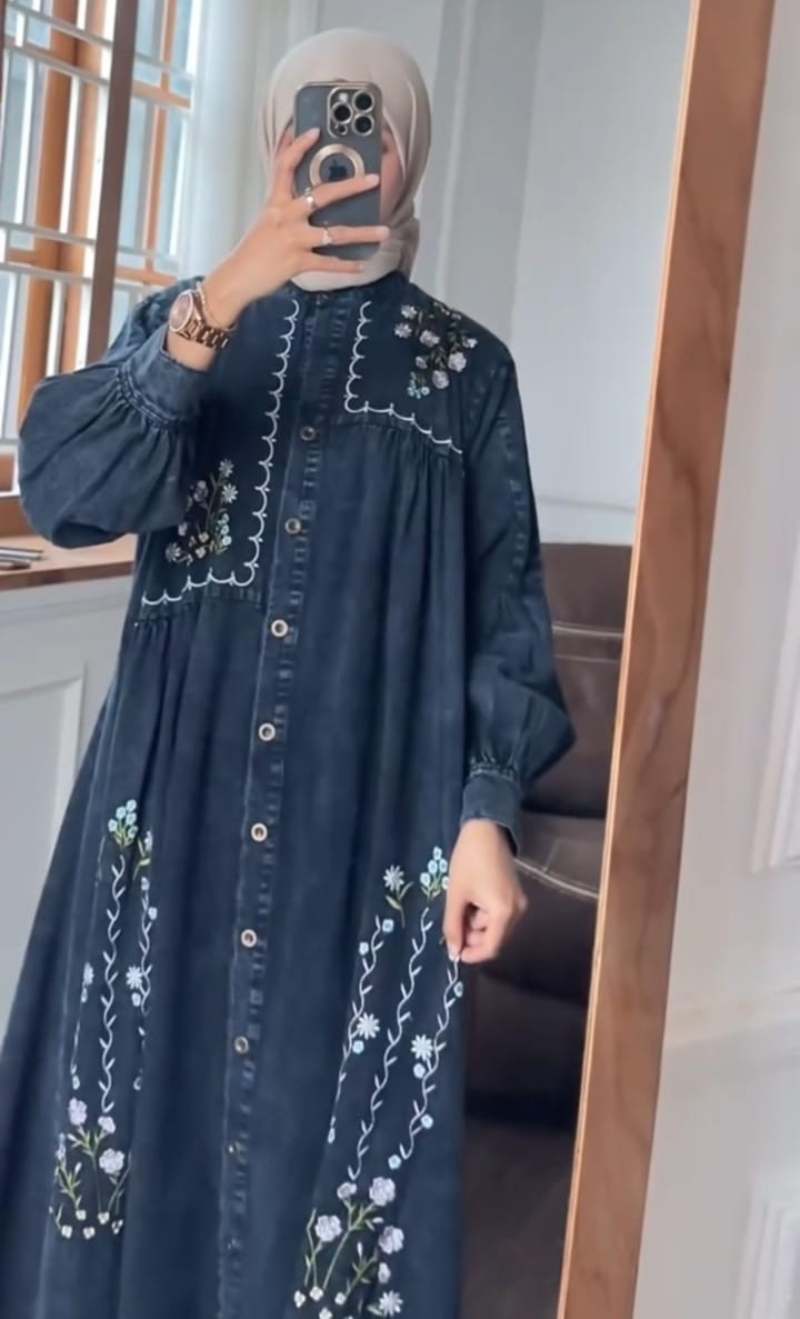 Pack of 2 Denim Style Frocks For Women 💙