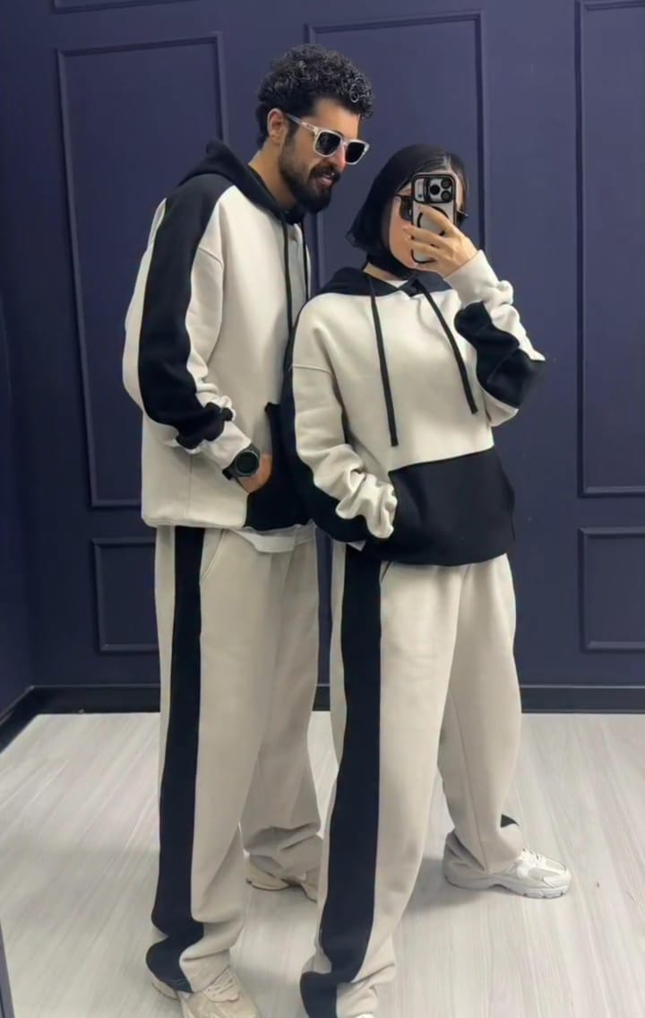 Couple Hoodie with Cozy Plazo For Winter❄️