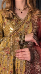 3pcs Luxury Embroidered Dress with Dupatta