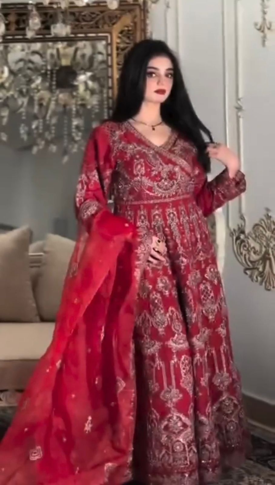 3pcs Luxury Embroidered Dress with Dupatta