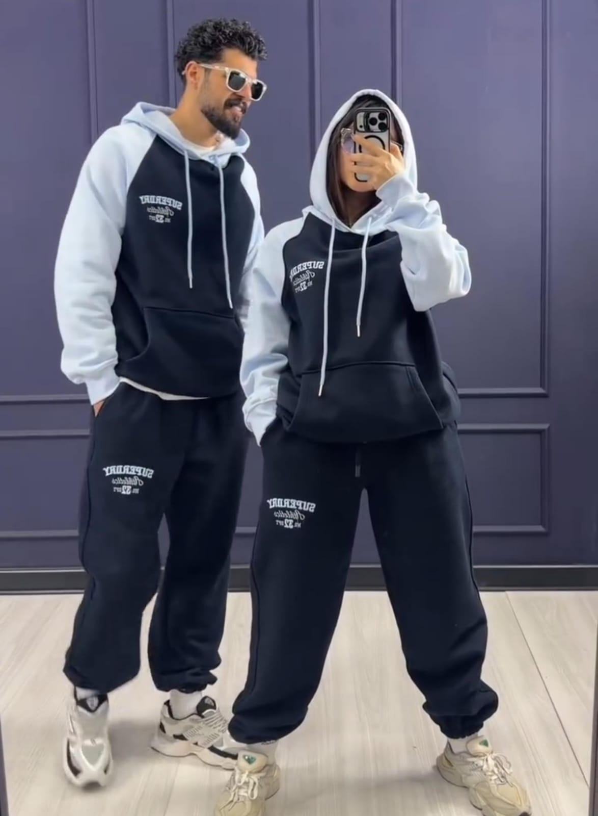 Couple Hoodie with Trouser Winter Collection ❄️