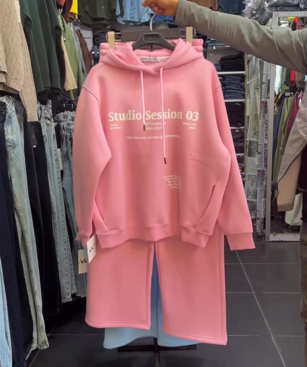 Hoodie With Plazo Set for Women ✨