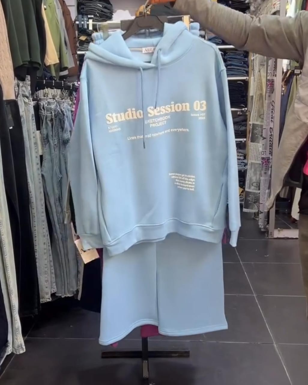 Hoodie With Plazo Set for Women ✨