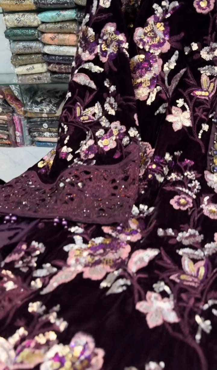 Velvet Embroidery 3-Piece Suit for Women🔥