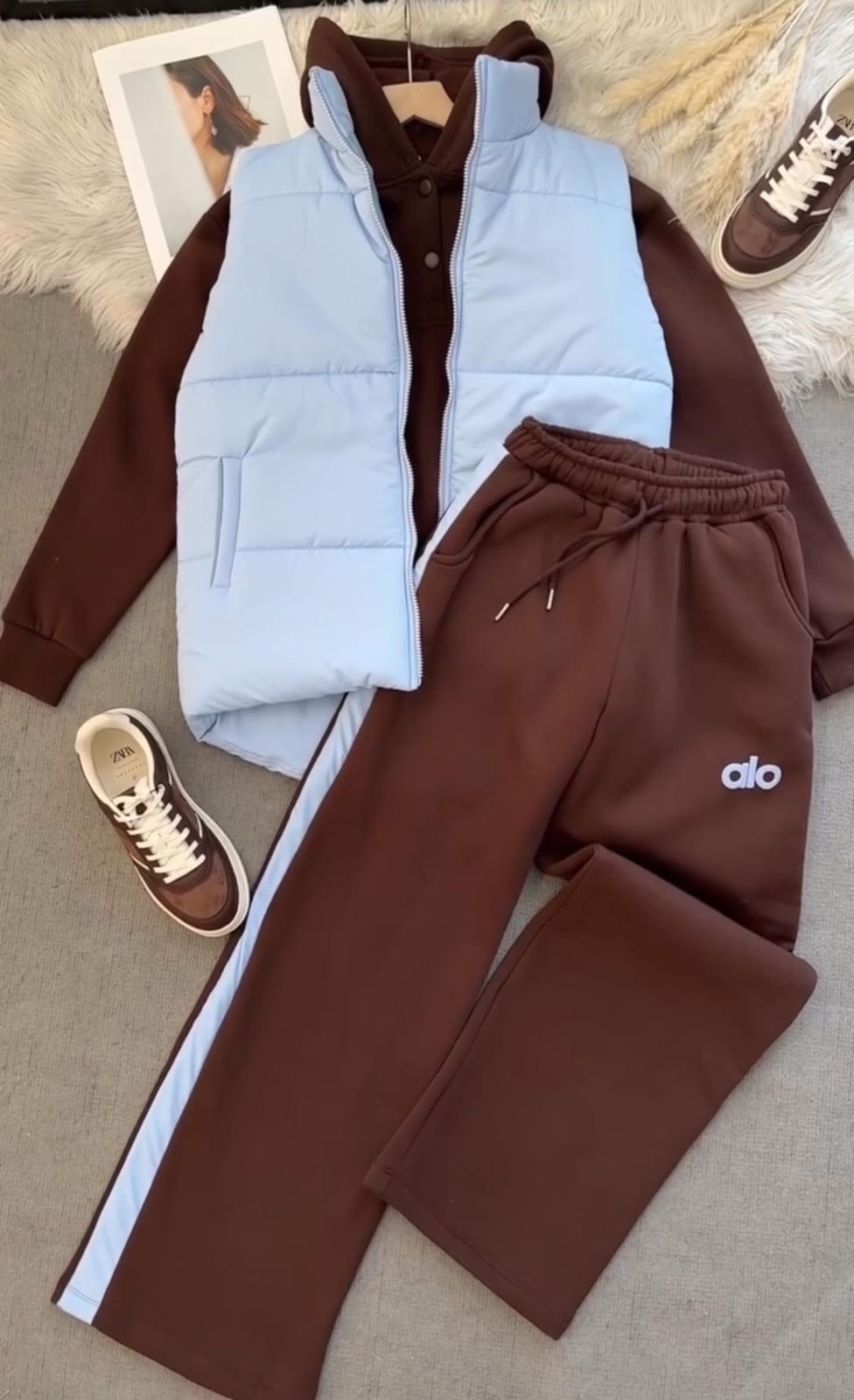 Bomber Jacket with Tracksuit for Women👕