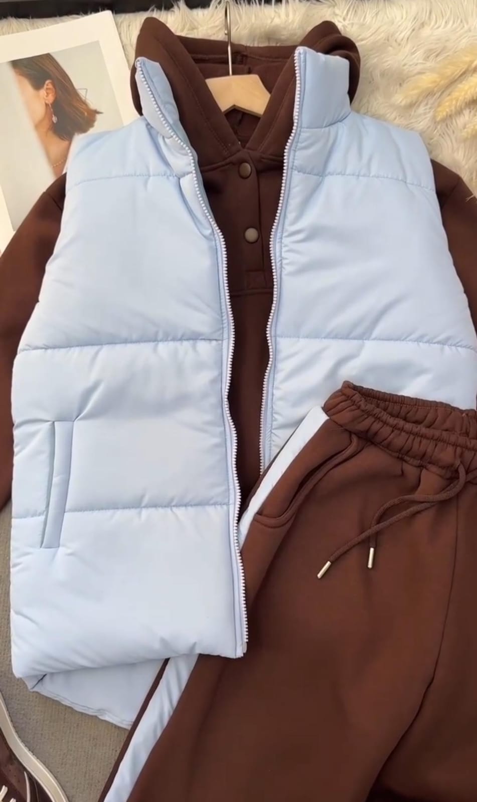 Bomber Jacket with Tracksuit for Women👕