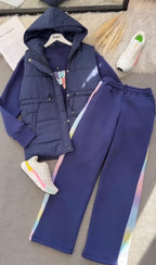 Bomber Jacket with Tracksuit for Women👕