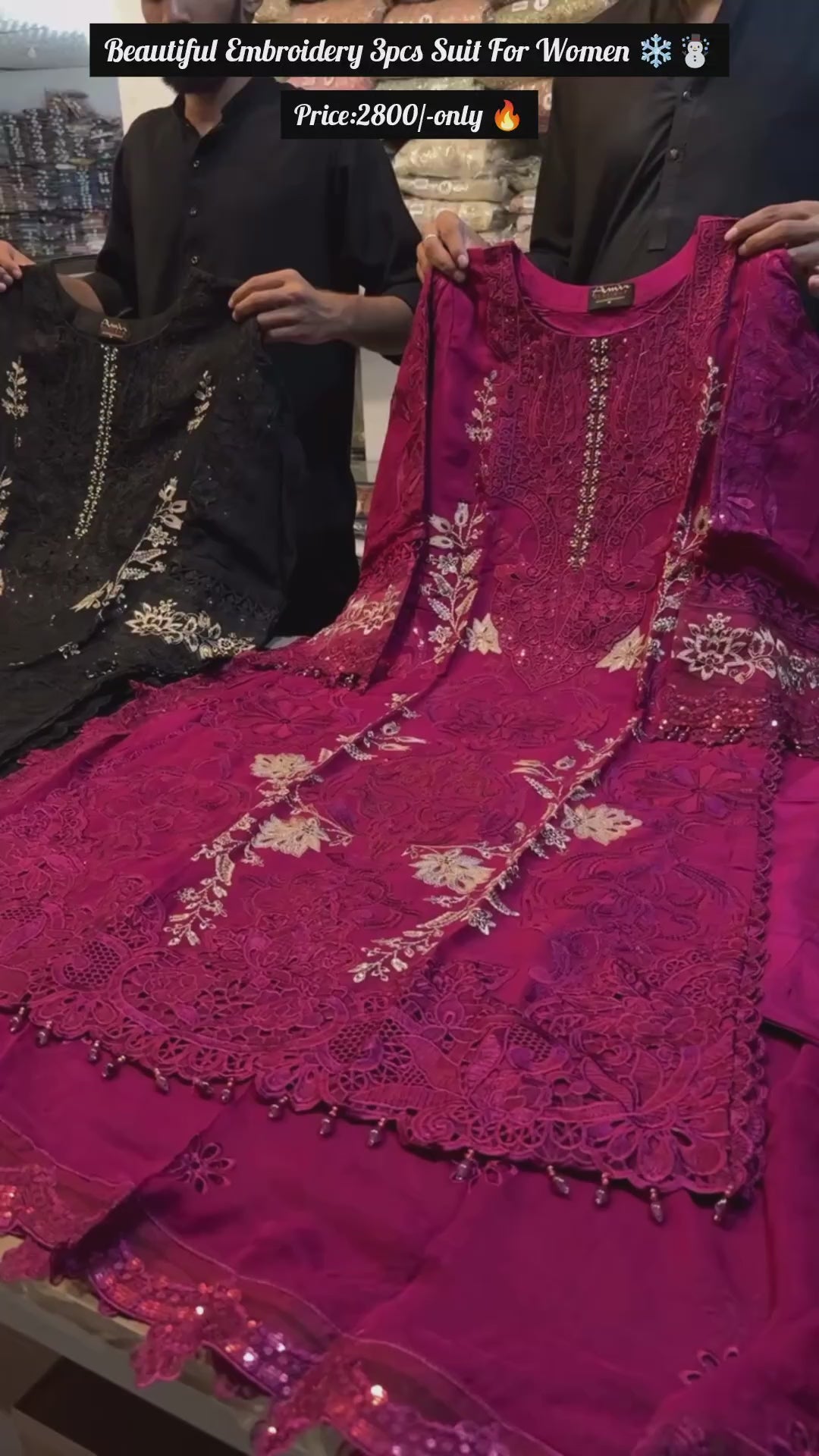 EID NEW ARRIVAL Embroidered Suit for Women✨