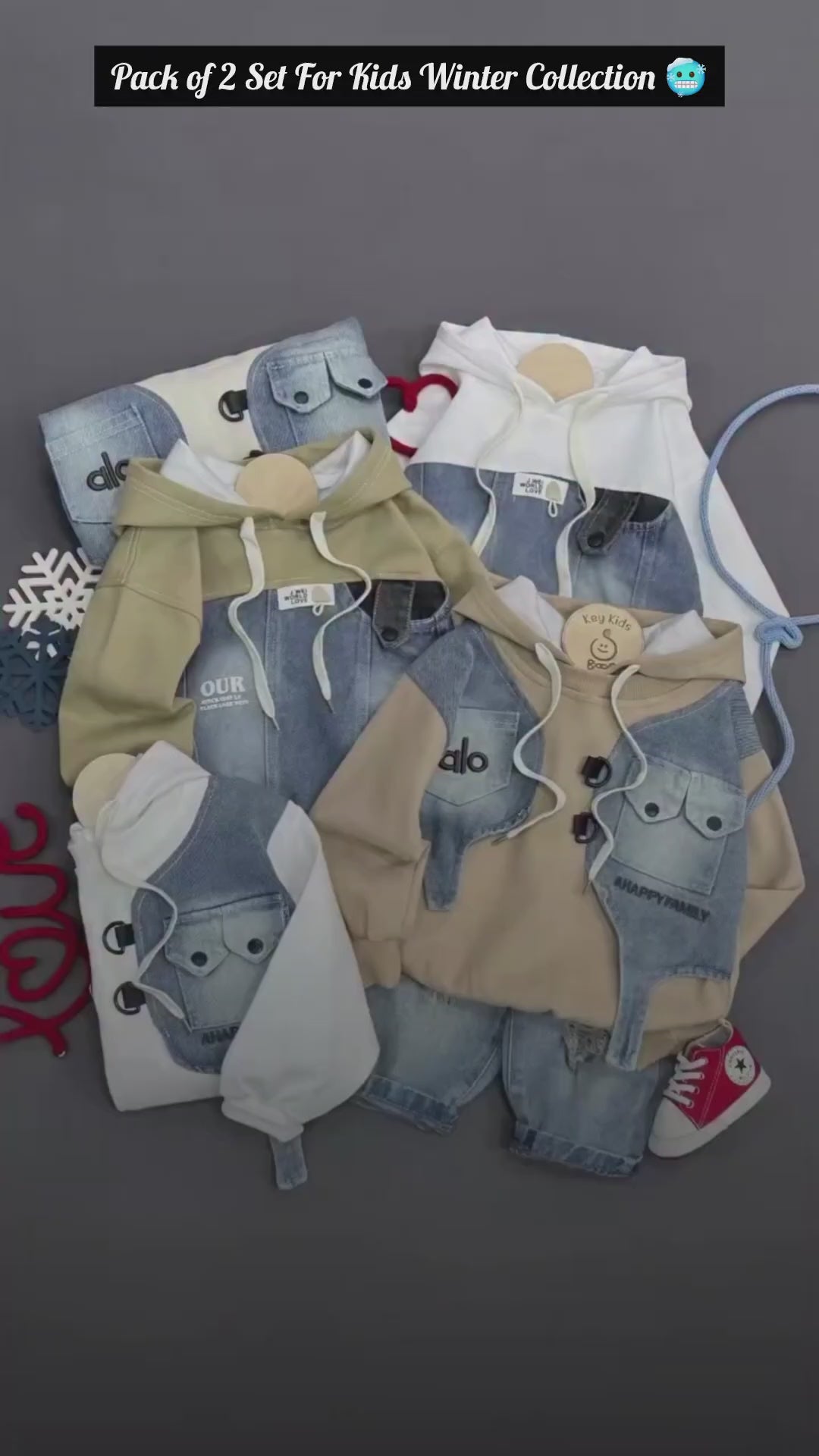 Pack of 2 Kids Winter Sets ❄️