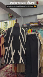 3pcs Set Wool Shurg Inner With Plazo🔥