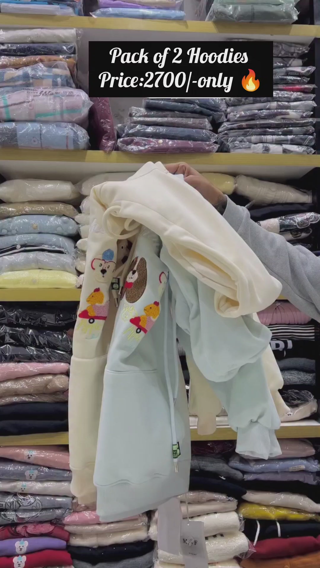 Pack of 2 Wool Hoodies for Women ✨